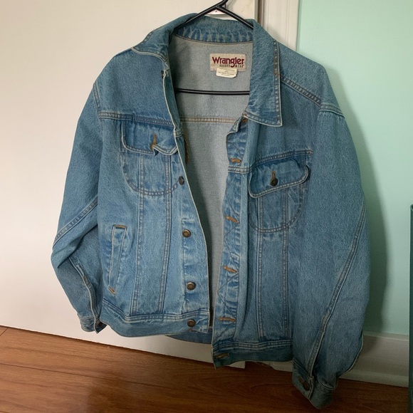 Wrangler Jackets & Blazers - Vintage wrangler denim jacket